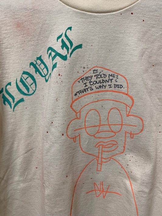 Hand painted Tee