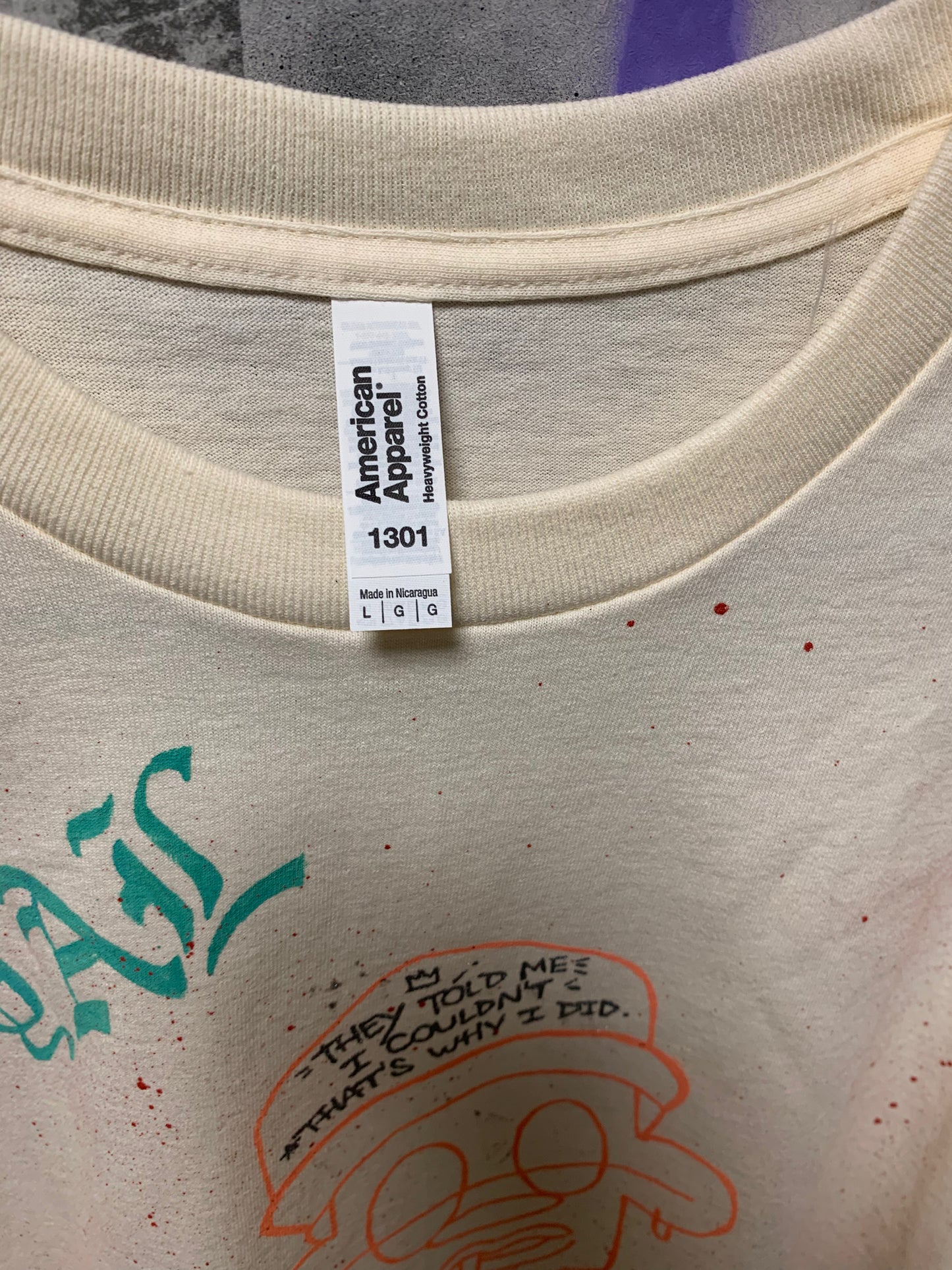 Hand painted Tee
