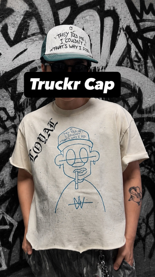 Hand-Painted Mash Cap