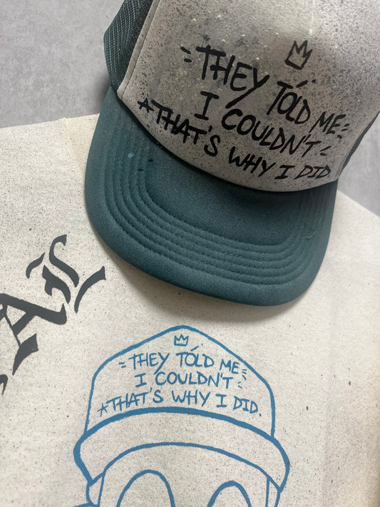 Hand-Painted Mash Cap