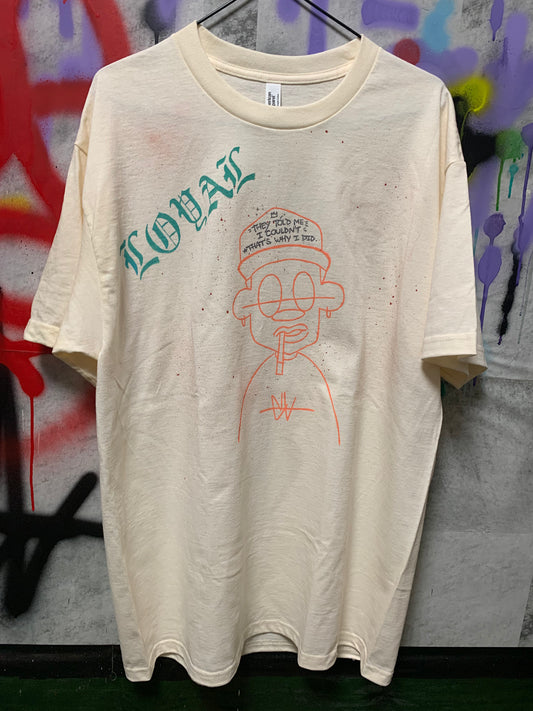 Hand painted Tee